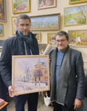 Картинна галерея Чернівецької обласної ради поповнилася новим художнім експонатом