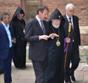 Під час візиту Верховного Патріарха Вірменської Апостольської Церкви 